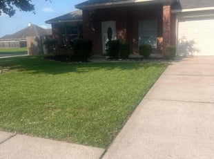 Justin G.'s lawn maintenance service result