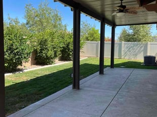 Lori H.'s turf maintenance service result