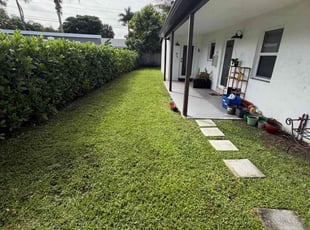 Christopher S.'s grass cutting service result