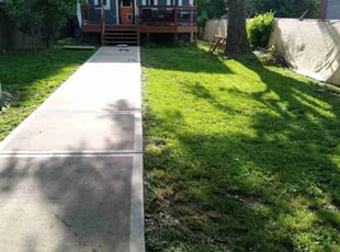 Alex G.'s grass maintenance service result