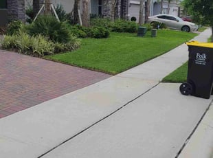 Micharon B.'s yard service service result