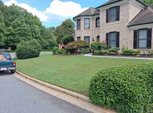 Ty H.'s grass cutting service result