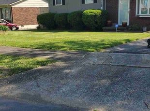 Brian F.'s grass maintenance service result