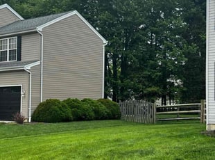 Heather C.'s lawn maintenance service result