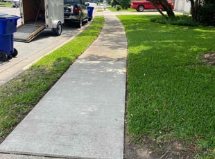 Rebecca B.'s lawn service service result