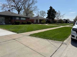 Steven W.'s turf maintenance service result