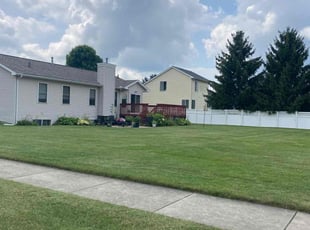 Sharon R.'s lawn care service result