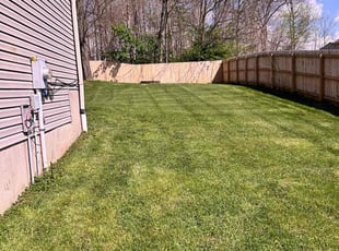 Barbara J.'s lawn maintenance service result