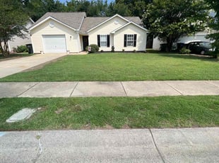 Jessica G.'s lawn care service result