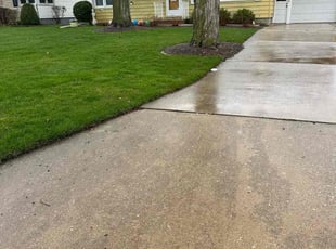 John M.'s grass maintenance service result