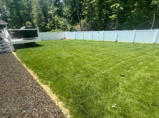 Greg K.'s lawn maintenance service result