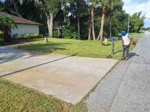 Jeffrey G.'s lawn care services service result