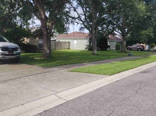 Jeremy A.'s grass cutting service result