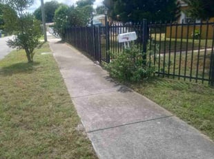 Margaret T.'s lawn care service result