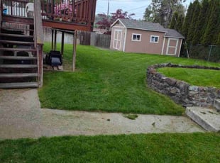Janet W.'s turf maintenance service result