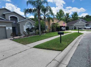 Joey B.'s grass cutting service result