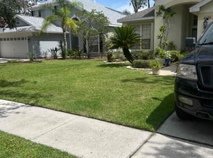 Linda E.'s lawn care services service result