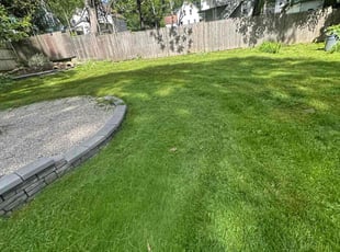 Lisa S.'s lawn maintenance service result
