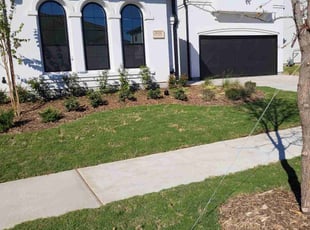 Kristy C.'s lawn care service result