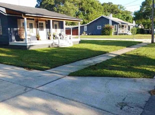 Melinda W.'s grass cutting service result
