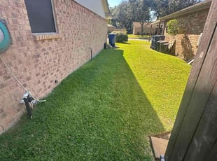 Jerry B.'s turf maintenance service result