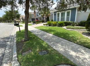 Shirley G.'s grass maintenance service result