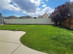 Erick M.'s lawn care service result