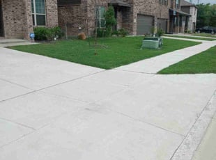 Charlie W.'s grass maintenance service result
