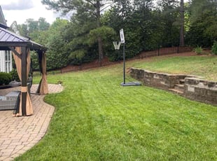 Becky M.'s landscape maintenance service result