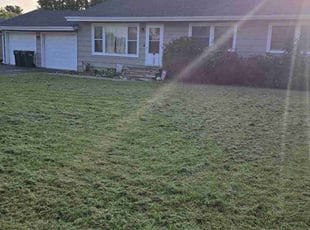 Joseph M.'s lawn care service result
