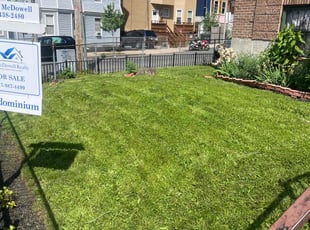 Erica R.'s lawn maintenance service result