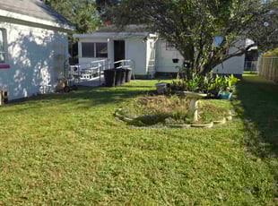 Brianna K.'s lawn care services service result