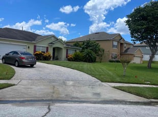 Sandra N.'s grass maintenance service result