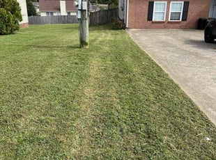 Vishakh K.'s lawn maintenance service result