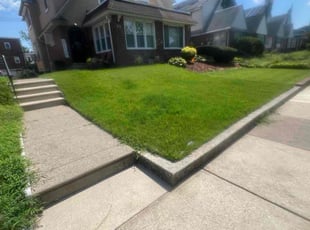 Judith P.'s grass maintenance service result