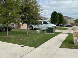 Maria S.'s grass maintenance service result