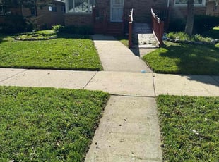 John S.'s lawn maintenance service result