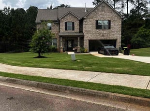 Bryan B.'s grass cutting service result