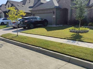 Mark E.'s grass maintenance service result