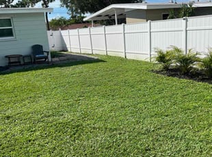 Pat m.'s lawn care service result
