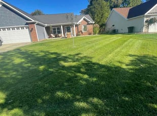 James M.'s turf maintenance service result