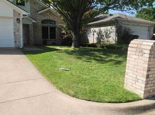 Jonathan J.'s grass maintenance service result