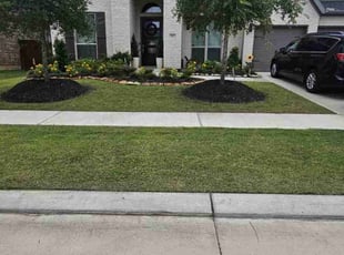 Suzanne C.'s lawn maintenance service result