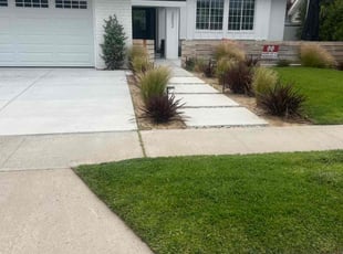 Valerie B.'s turf care service result