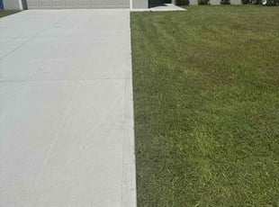 Christa M.'s grass maintenance service result