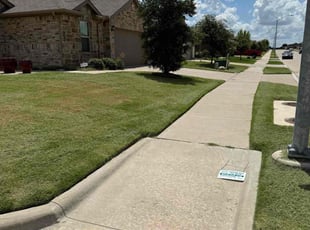 Diedra J.'s lawn maintenance service result