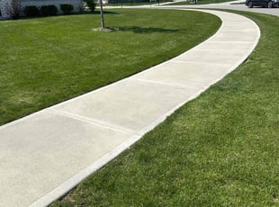 Brittany B.'s lawn service service result