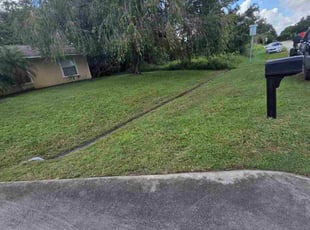 Sanjay A..'s lawn care service result