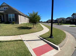 Paulette F.'s grass cutting service result