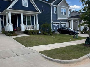 Sue K.'s lawn maintenance service result